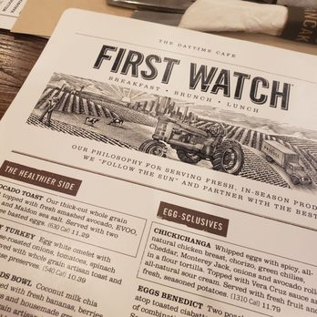 First Watch - Menu - Breakfast & Brunch Near Me - Bowie, Maryland
