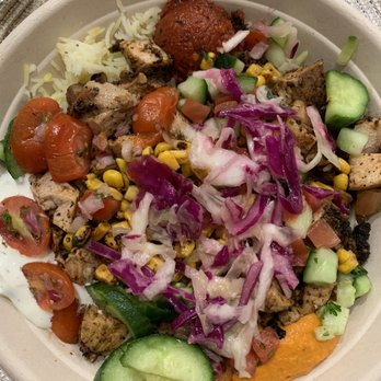 CAVA - Chicken bowl - Mediterranean Near Me - Anaheim, California