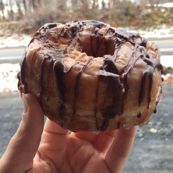 Dunkin' - Croissant Boston cream donut is actually friggin delicious - Donuts Near Me - New Paltz, New York Dunkin' - Croissant Boston cream donut is actually friggin delicious - Donuts Near Me - New Paltz, New York