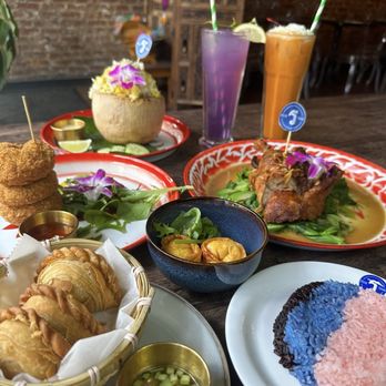 Rua Thai Restaurant - Spread - Thai Near Me - Brooklyn, New York Rua Thai Restaurant - Spread - Thai Near Me - Brooklyn, New York