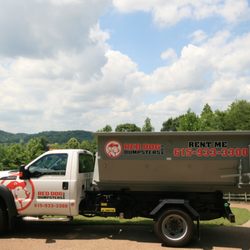 Red Dog Dumpsters - Smaller, lighter trucks will not damage your driveway.