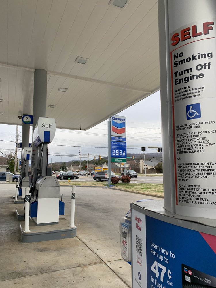 CHEVRON 10000 Bailey Cove Rd, Huntsville, AL Yelp