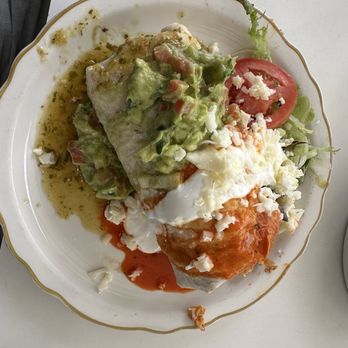 Gallardos Mexican Restaurant - Chorizo Super Burrito - Mexican Near Me - San Francisco, California