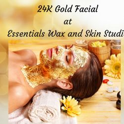 Essentials Wax and Skin Fitness Studio - Speciality 24K Gold Facial