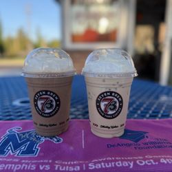 7 Brew Coffee - If UofM's kicker scores 7+ pts, it's basically a BOGO at 7Brew.