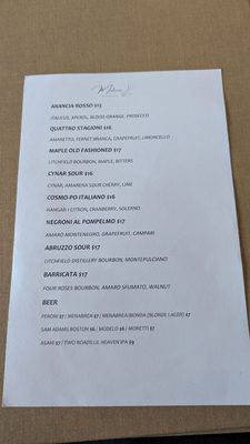 Menu photo 4 Materia Ristorante Bantam, CT Menu photo 4 Materia Ristorante Bantam, CT