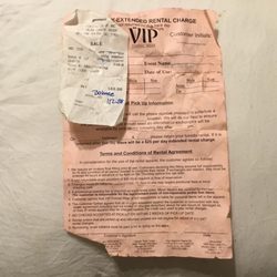 VIP Formal Wear - Proof of down payment for services/goods I did not receive