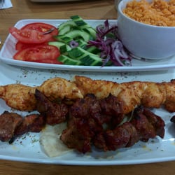 Havet - Chicken & Lamb Seesh combo, absolutely worth it.