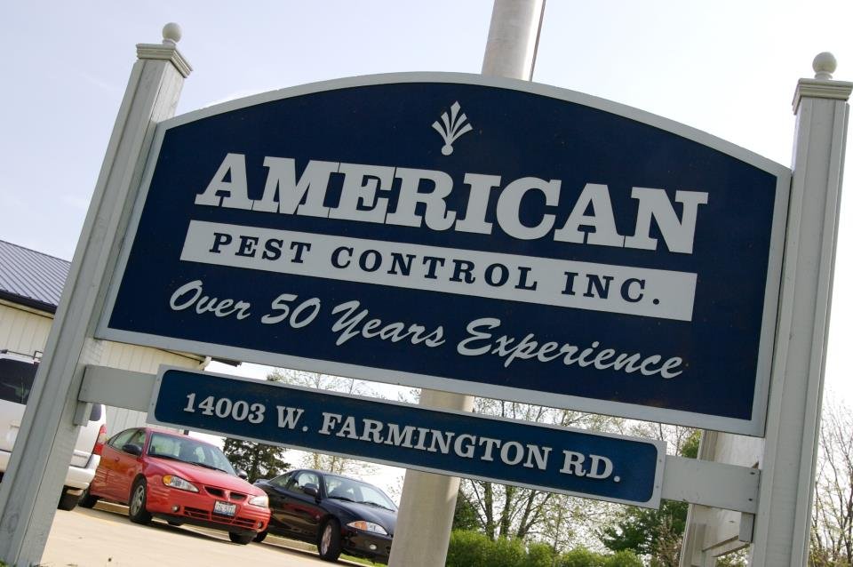 AMERICAN PEST CONTROL Updated August 2024 14003 W Farmington Rd