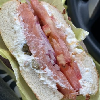 Sweet Bar Bakery - Thicc Nova Lox Bagel Sandwhich - Bakeries Near Me - Oakland, California Sweet Bar Bakery - Thicc Nova Lox Bagel Sandwhich - Bakeries Near Me - Oakland, California