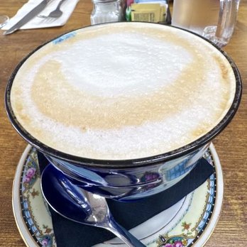 D' Coffee Bouteaque - Cappuccino... Excellent - Coffee & Tea Near Me - Palm Desert, California