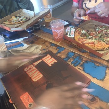 Blaze Pizza - You can get a half pizza that includes 3 slices or a whole with 6. - Pizza Near Me - Atlanta, Georgia