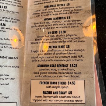 DV8 Kitchen - Menu - Bakeries Near Me - Lexington, Kentucky