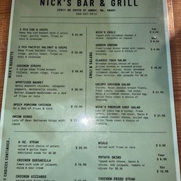 Menu Menu