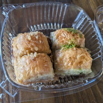 Otto Eats - Baklava (walnut and pistachio) - Turkish Near Me - Charlottesville, Virginia