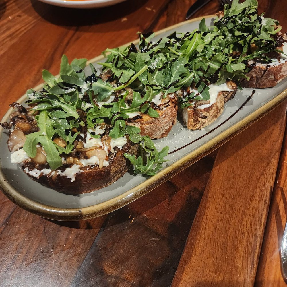 Bar Americano - Mushroom toast - Wine Bars Near Me - Bellmore, New York