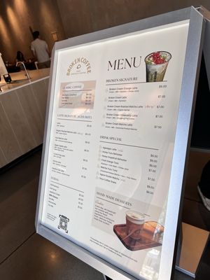 Menu photo 6 Broken Coffee - Silverado Las Vegas, NV Menu photo 6 Broken Coffee - Silverado Las Vegas, NV
