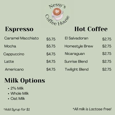 Menu photo 3 Cali’s Coffee House Clovis, CA