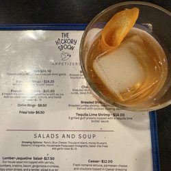 The Hickory Spoon - Old fashioned cocktail