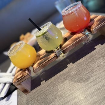 Tacos and Tequilas - Margarita flight - Mexican Near Me - Atlanta, Georgia