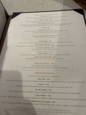 Menu photo 1 Blackwall Barn & Lodge Gambrills, MD