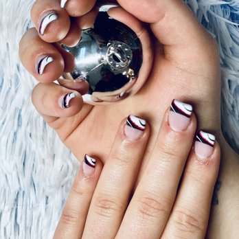 Modern Nails - Ying yang style - Nail Salons Near Me - Putnam, Connecticut Modern Nails - Ying yang style - Nail Salons Near Me - Putnam, Connecticut