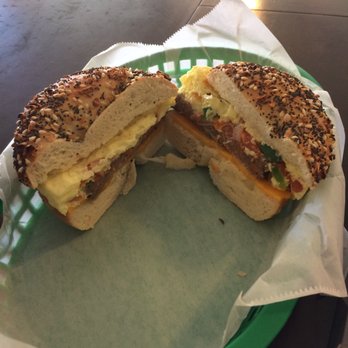 Back East Bagels - Western egg bagel $5.49 - Bagels Near Me - Tempe, Arizona