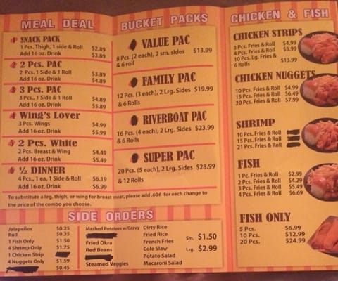 Menu photo 8 Louisiana Fried Chicken Carson, CA Menu photo 8 Louisiana Fried Chicken Carson, CA