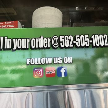 Vera's Tacos - You can place your order before getting there - Food Trucks Near Me - Long Beach, California