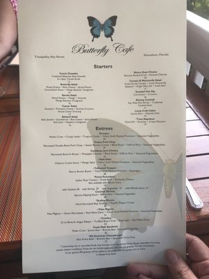 Menu photo 7 Butterfly Café Marathon, FL Menu photo 7 Butterfly Café Marathon, FL