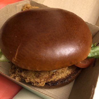 McDonald's - One over cooked hard roll with burnt chicken and don't forget the cold fries ewww - Burgers Near Me - Pittsburgh, Pennsylvania