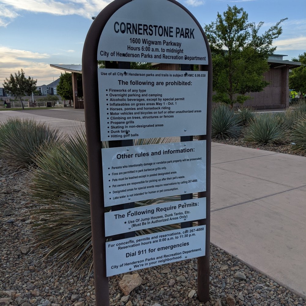 Cornerstone Park - Lakes Near Me - Henderson, Nevada