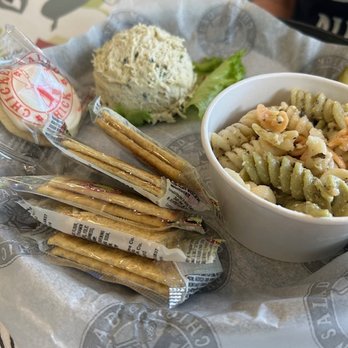 Chicken Salad Chick - Lauryn's Lemon Basil and pasta salad - Chicken Shop Near Me - Broken Arrow, Oklahoma Chicken Salad Chick - Lauryn's Lemon Basil and pasta salad - Chicken Shop Near Me - Broken Arrow, Oklahoma