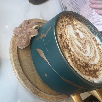 Sugar and Scribe - Yummy Cinnabon latte with incredible gummy bear! - Bakeries Near Me - La Jolla, California Sugar and Scribe - Yummy Cinnabon latte with incredible gummy bear! - Bakeries Near Me - La Jolla, California