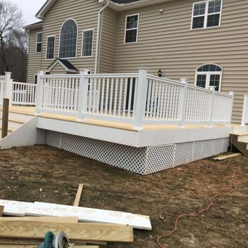 JT Lawn Care - a new deck being built - Landscaping Near Me JT Lawn Care - a new deck being built - Landscaping Near Me