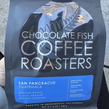 Chocolate Fish Coffee Roasters - The bean of March 2026; you get a discount this month on San Pancracio-Guatemala coffee beans - Coffee & Tea Near Me - Sacramento, California Chocolate Fish Coffee Roasters - The bean of March 2026; you get a discount this month on San Pancracio-Guatemala coffee beans - Coffee & Tea Near Me - Sacramento, California