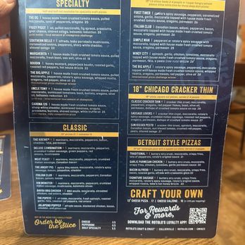 Rotolo's Craft & Crust - Menu 4/27/24 - Pizza Near Me - Collierville, Tennessee