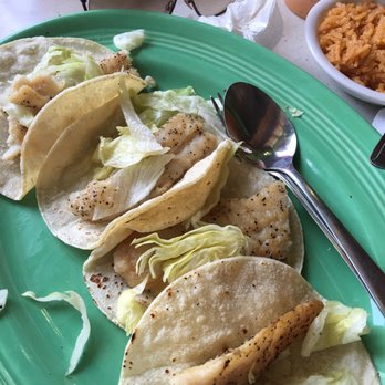 Mariscos Tecuala - Cold fish tacos that some how could not be warmed up. - Seafood Near Me - Perris, California