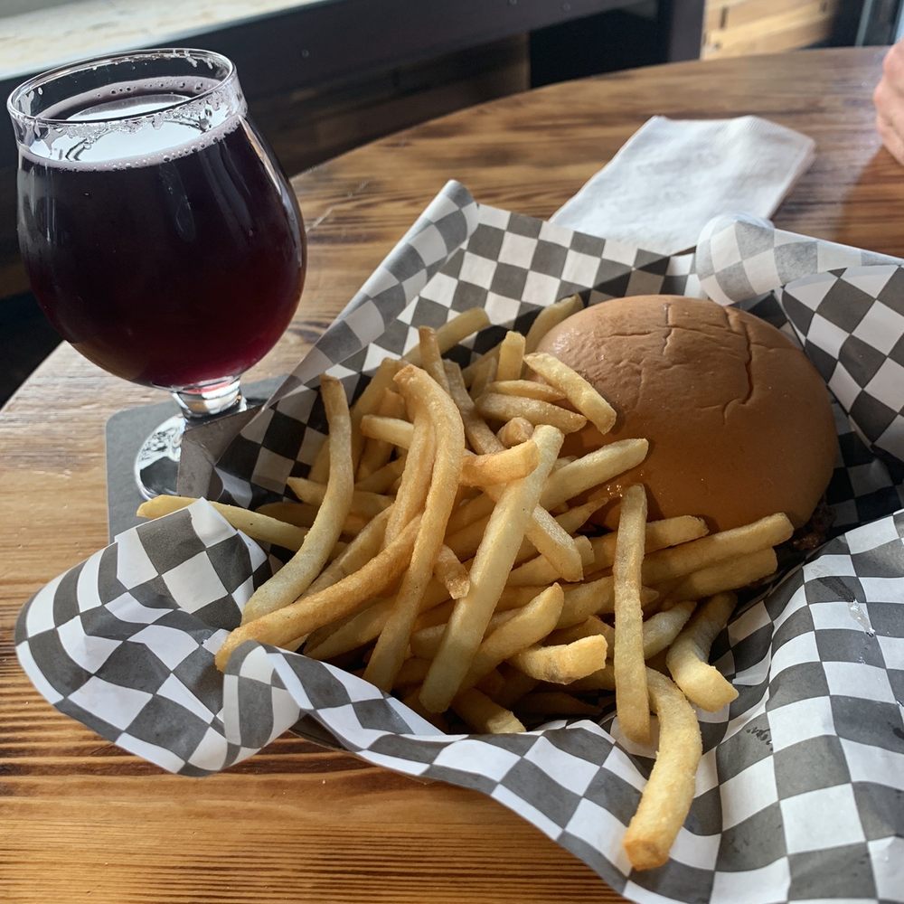 Burger with ketchup only Burger with ketchup only
