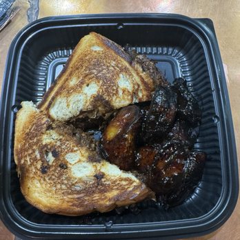Fat Fowl - Oxtail Grilled Cheese and plantains - Caribbean Near Me - Brooklyn, New York Fat Fowl - Oxtail Grilled Cheese and plantains - Caribbean Near Me - Brooklyn, New York