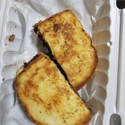 Lulu's Ice Cream Parlor & Treatery - Patty melt, smaller than expected