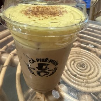 Ca Phe Phin - Egg coffee - absolutely creamy and delicious - Coffee & Tea Near Me - Sacramento, California