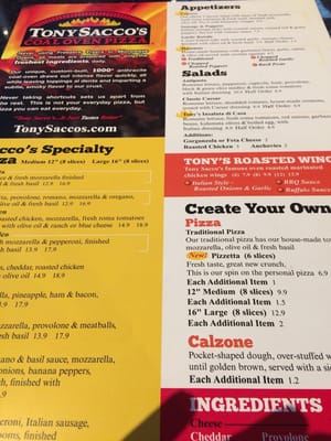 Menu photo 6 ToScany's Coal Oven Pizza Chandler, AZ Menu photo 6 ToScany's Coal Oven Pizza Chandler, AZ