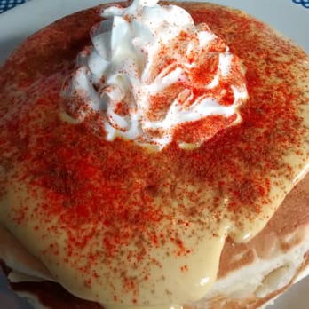 Moke's Bread & Breakfast - Li hing mui mango pancakes (summer special) - Breakfast & Brunch Near Me - Kailua, Hawaii