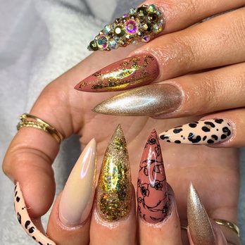 Ashes Nails - Hard Gel - Nail Salons Near Me - Arcadia, California