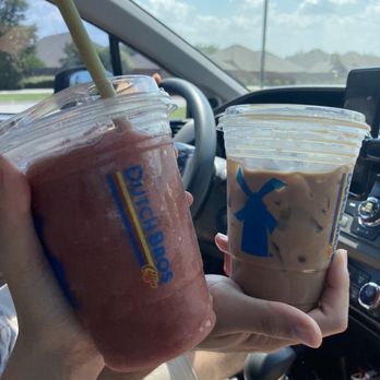 Dutch Bros Coffee - Wildberry smoothie and oat milk cocomo - Coffee & Tea Near Me - Mckinney, Texas Dutch Bros Coffee - Wildberry smoothie and oat milk cocomo - Coffee & Tea Near Me - Mckinney, Texas