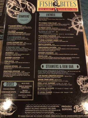 Menu photo 3 Fish Bites Seafood Restaurant Wilmington, NC Menu photo 3 Fish Bites Seafood Restaurant Wilmington, NC