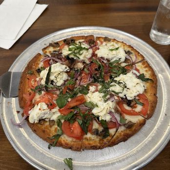 The Shop - Happy Cow Pizza with cauliflower crust - Pizza Near Me - San Diego, California The Shop - Happy Cow Pizza with cauliflower crust - Pizza Near Me - San Diego, California
