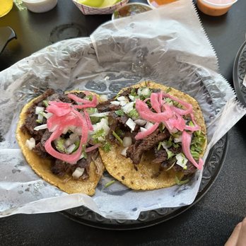 Los Trompos Taqueria - Sirloin Tacos - Tacos Near Me - Long Beach, California