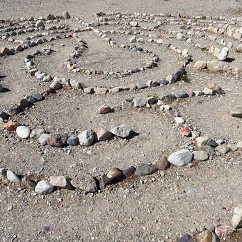 Laughlin Stone Labyrinths - One of the many labyrinths. - Local Flavor Near Me - Laughlin, Nevada